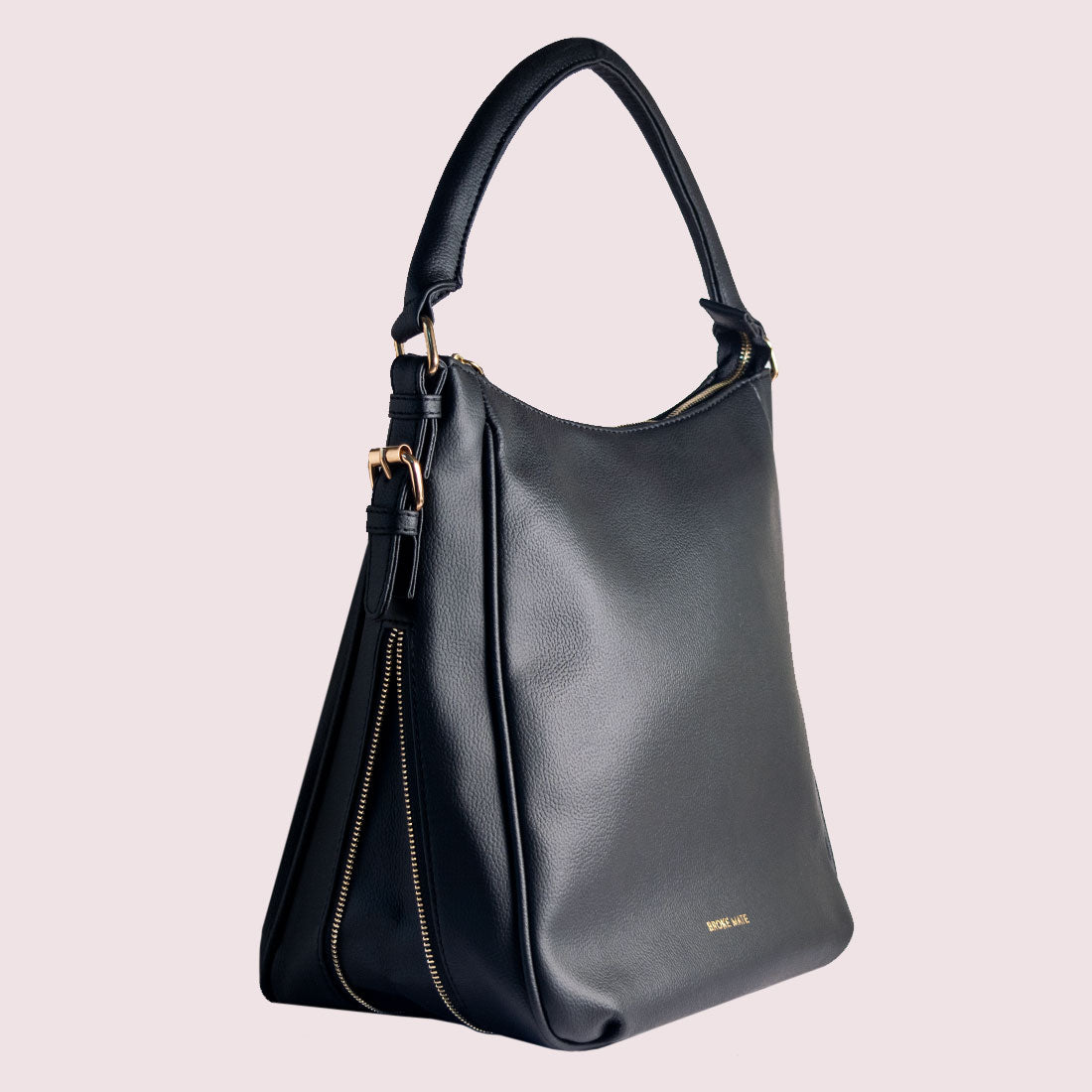 PERRY BAG BLACK SUEDE