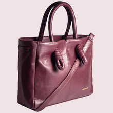 Load image into Gallery viewer, Sunday Maroon Knot Handbag - Broke Mate