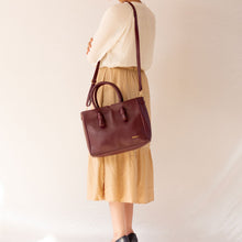 Load image into Gallery viewer, Sunday Maroon Knot Handbag - Broke Mate