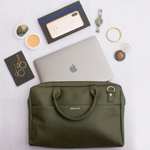 Load image into Gallery viewer, Laptop Olive Messenger Bag - Broke Mate