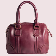 Load image into Gallery viewer, Tuesday Burgundy Women&#39;s Satchel - Broke Mate