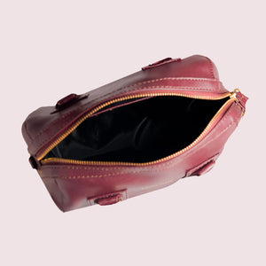 Tuesday Burgundy Women's Satchel - Broke Mate