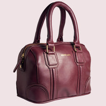 Load image into Gallery viewer, Tuesday Burgundy Women&#39;s Satchel - Broke Mate